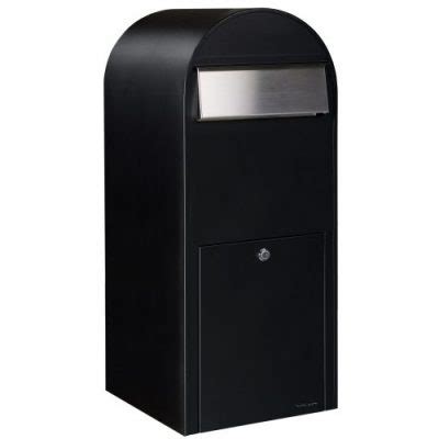 bobi jumbo xxl black steel post box|Bobi Jumbo Steel Postbox with Stainless Steel flap.